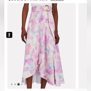 Aiifos Belted Midi Skirt